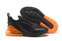 nike air max 270 avis running black orange